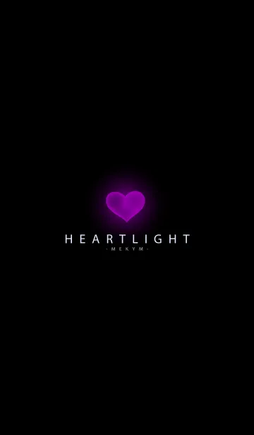 [LINE着せ替え] HEART LIGHT-BLACK- 22の画像1
