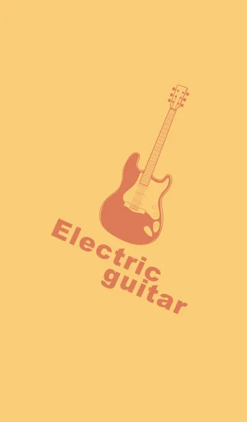 [LINE着せ替え] ELECTRIC GUITAR CLR Marigold Yellowの画像1