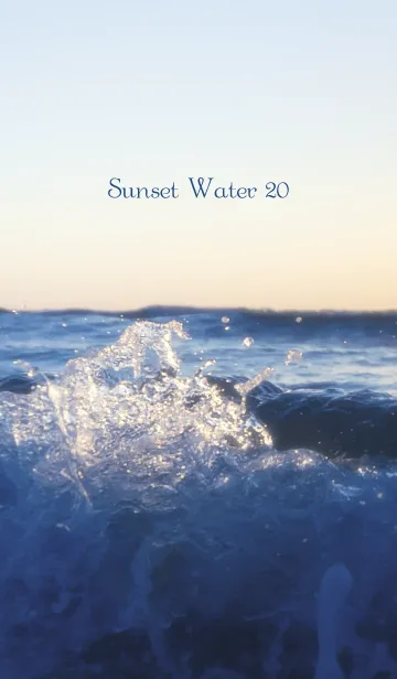 [LINE着せ替え] SunsetWater 20の画像1