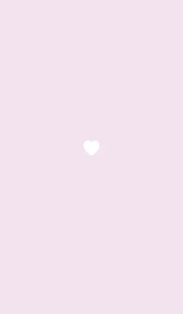 [LINE着せ替え] Simple Heart pinkpurple13_1の画像1