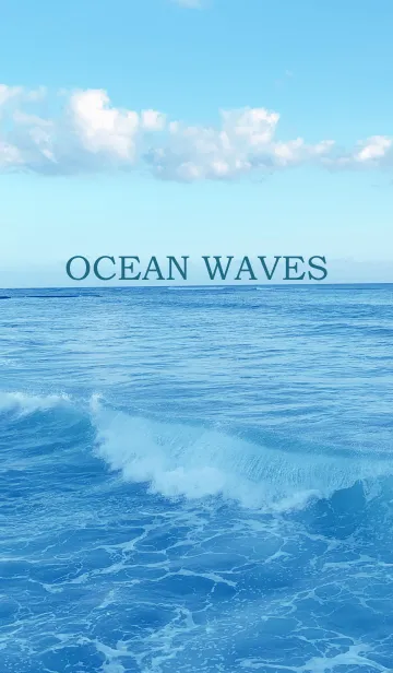 [LINE着せ替え] OCEAN WAVES HAWAII - MEKYM 22の画像1