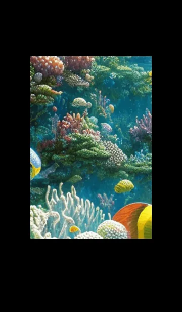 [LINE着せ替え] 熱帯魚の夢#FV229。の画像1