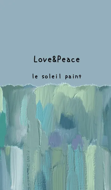 [LINE着せ替え] 油絵アート【le soleil paint 486】の画像1