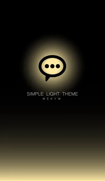 [LINE着せ替え] SIMPLE LIGHT ICON-GRADATION- 22の画像1