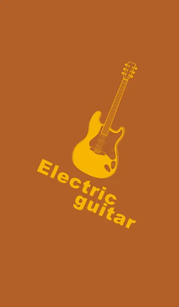 [LINE着せ替え] ELECTRIC GUITAR CLR オールドゴールドの画像1