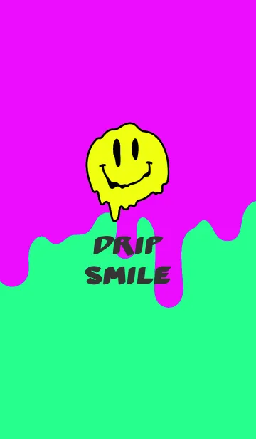 [LINE着せ替え] ドリップ スマイル _081の画像1