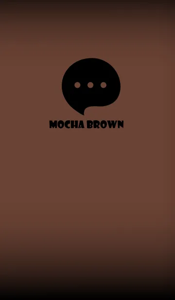 [LINE着せ替え] Mocha Brown And Black V.4 (JP)の画像1