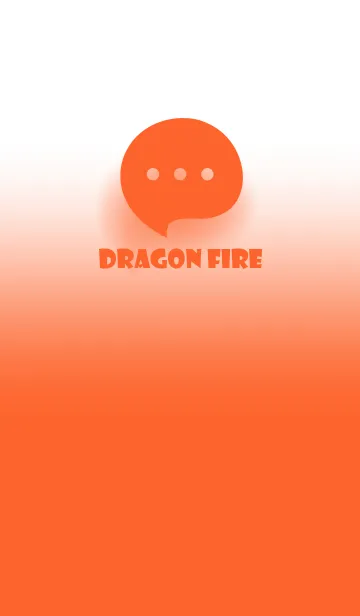 [LINE着せ替え] Dragon Fire & White Theme V.4 (JP)の画像1