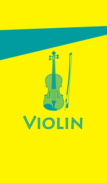 [LINE着せ替え] Violin CLR ペールレモンの画像1