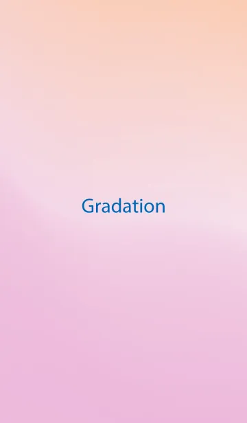 [LINE着せ替え] gradation ORANGE&PINK 106の画像1