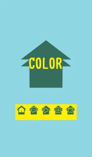 [LINE着せ替え] green color T56の画像1