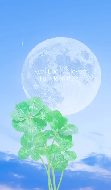 [LINE着せ替え] Real Lucky Clovers Full Moon #1-29の画像1