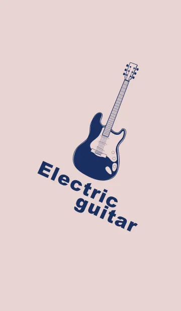 [LINE着せ替え] ELECTRIC GUITAR CLR 灰桜の画像1