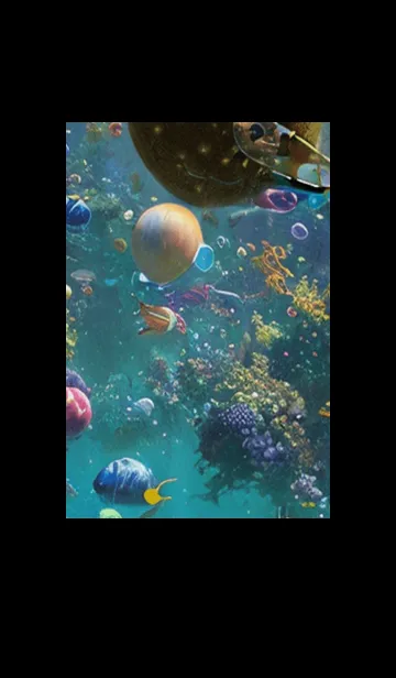 [LINE着せ替え] 熱帯魚の夢#FV315。の画像1