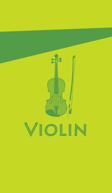 [LINE着せ替え] Violin CLR 若草色の画像1