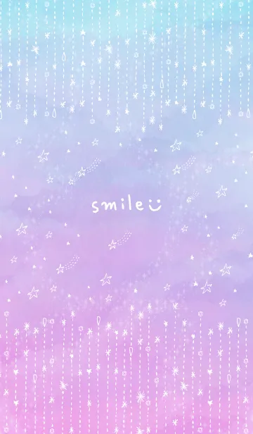 [LINE着せ替え] 星 キラキラ グラデーション3の画像1