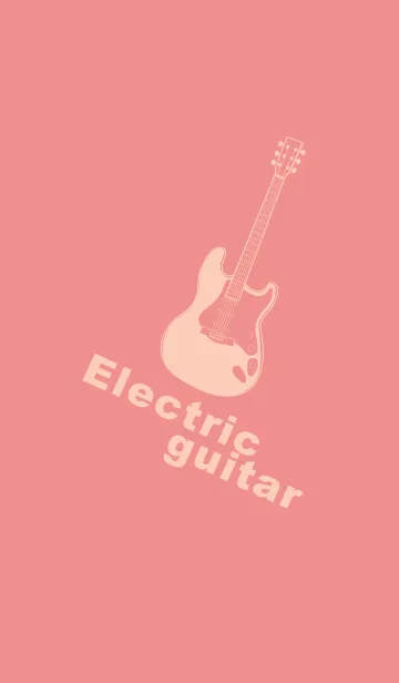 [LINE着せ替え] ELECTRIC GUITAR CLR 薄紅の画像1