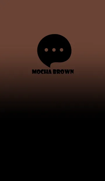 [LINE着せ替え] Black & Mocha Brown Theme V4 (JP)の画像1