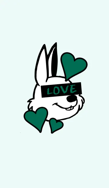 [LINE着せ替え] ラブ ラビット 21の画像1