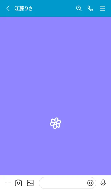 [LINE着せ替え] ミニ フラワー _130の画像2