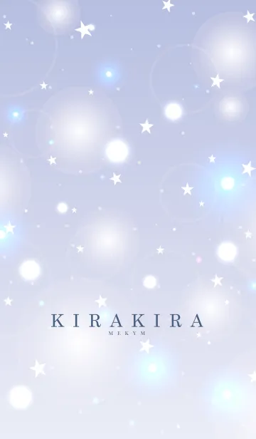 [LINE着せ替え] KIRAKIRA STAR - BLUE 20の画像1