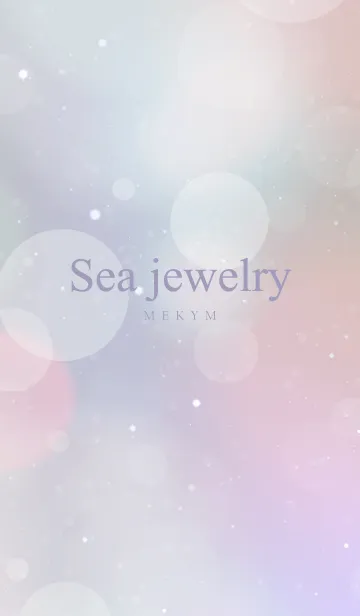 [LINE着せ替え] SEA JEWELRY-PURPLE&PINKの画像1