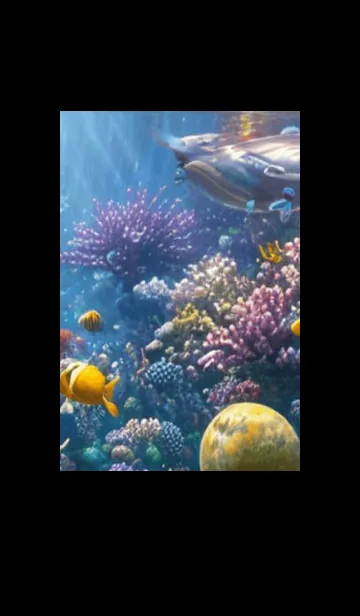 [LINE着せ替え] 熱帯魚の夢#FV116。の画像1