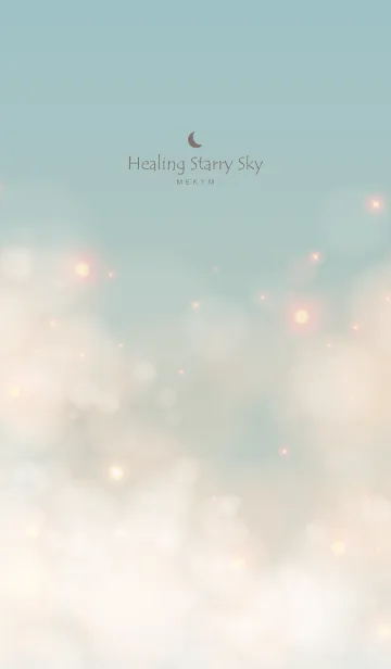 [LINE着せ替え] Healing starry sky Nostalgic 2の画像1