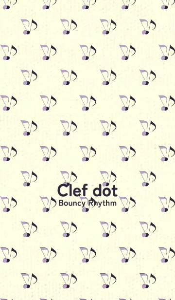 [LINE着せ替え] Clef dot ペールクロッカスの画像1