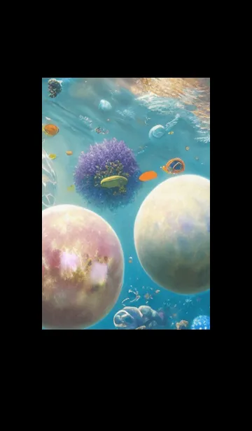 [LINE着せ替え] 熱帯魚の夢#FV112。の画像1