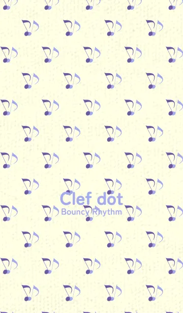 [LINE着せ替え] Clef dot 菫色の画像1