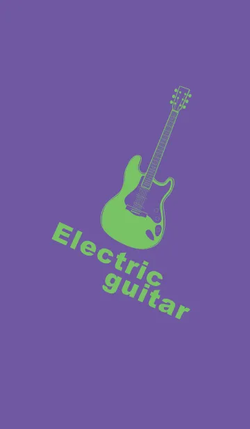 ELECTRIC GUITAR CLR 菫色の着せ替えメイン画像