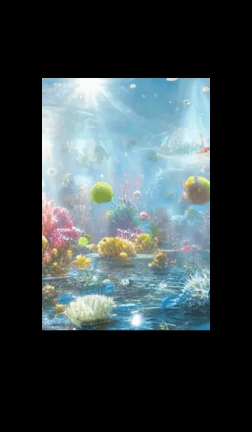 [LINE着せ替え] 熱帯魚の夢#FV18の画像1