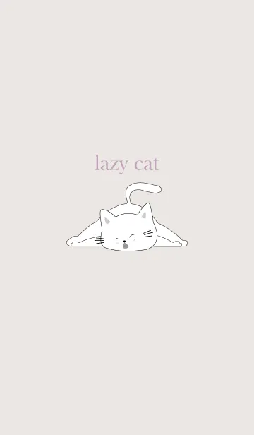 [LINE着せ替え] lazy cat..45の画像1