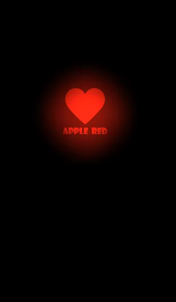 [LINE着せ替え] Apple Red Theme V5 (JP)の画像1