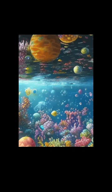 [LINE着せ替え] 熱帯魚の夢#FZ016。の画像1