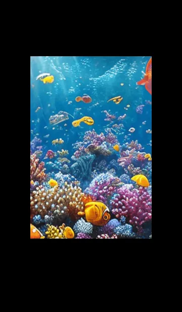 [LINE着せ替え] 熱帯魚の夢#FZ010。の画像1