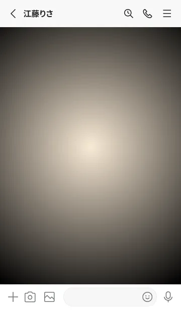 [LINE着せ替え] アンティークホワイト●ブラック.TKCの画像2