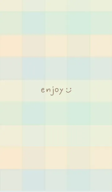 [LINE着せ替え] チェック柄 くすみカラー29の画像1