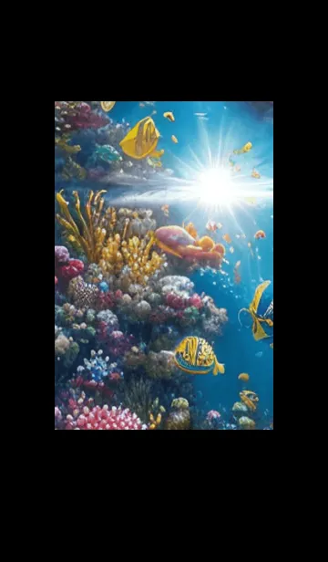 [LINE着せ替え] 熱帯魚の夢#FZ06。の画像1