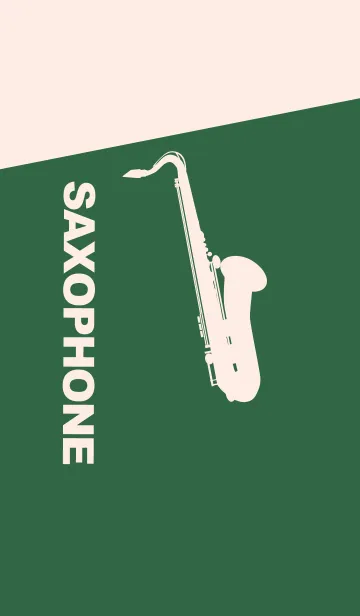 [LINE着せ替え] Saxophone CLR 千歳緑の画像1