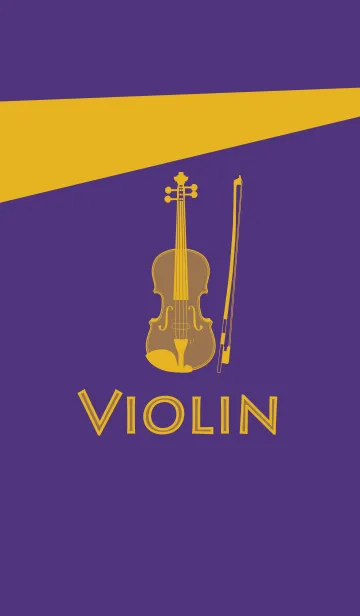 [LINE着せ替え] Violin CLR パンジーパープルの画像1