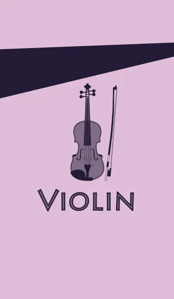 [LINE着せ替え] Violin CLR ペールライラックの画像1