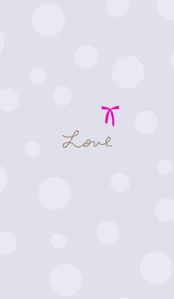 [LINE着せ替え] リボン シンプル2の画像1