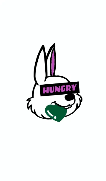 [LINE着せ替え] ハングリーラビット 360の画像1