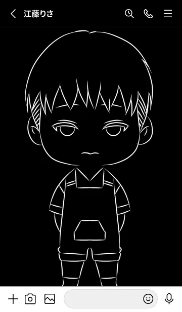 [LINE着せ替え] Baby doll v.2の画像2