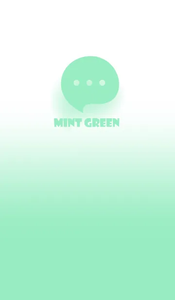 [LINE着せ替え] Mint Green & White Theme V.4(JP)の画像1