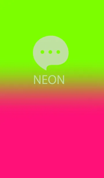 [LINE着せ替え] Neon Green & Neon Pink  V5 (JP)の画像1