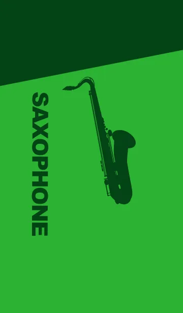 [LINE着せ替え] Saxophone CLR パラキートグリーンの画像1