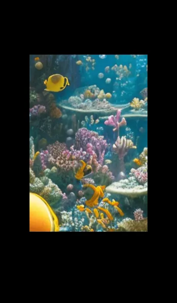 [LINE着せ替え] 熱帯魚の夢#FaA09。の画像1